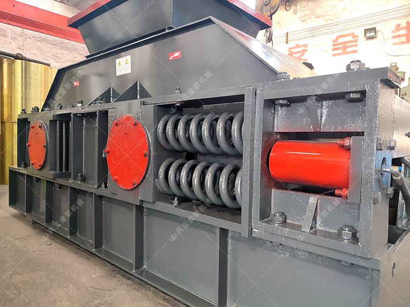 1200x800大型半自动液压对辊破碎机发货 破碎石英石